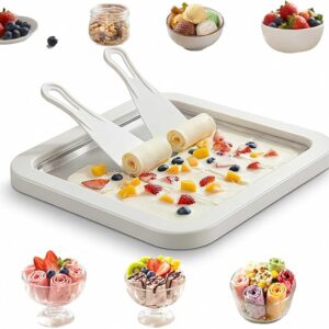 Portable mini ice cream roll