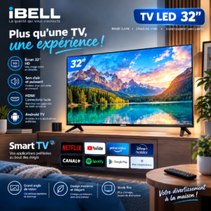 iBELL Smart TV LED 32"
